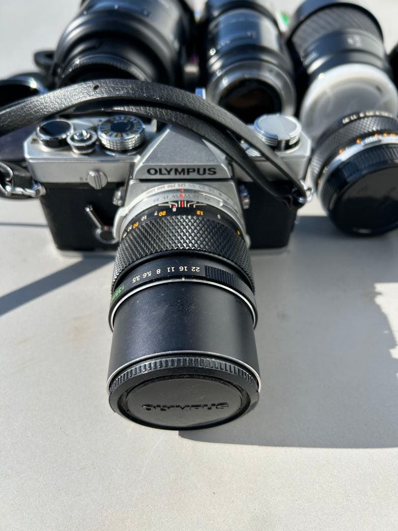 カメラセットMINOLTA ミノルタ　オリンパス　レトロ　動作未確認　レンズ