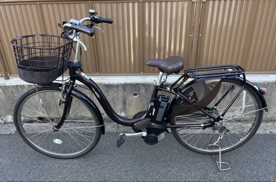 YAMAHA PASwith 26インチ12.3Ah （引取り限定・東淀川区）