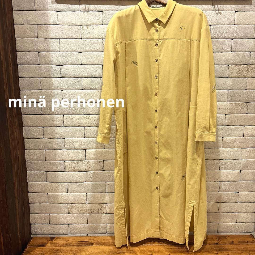 【minä perhonen】choucho ミナペルホネン ワンピース　美品