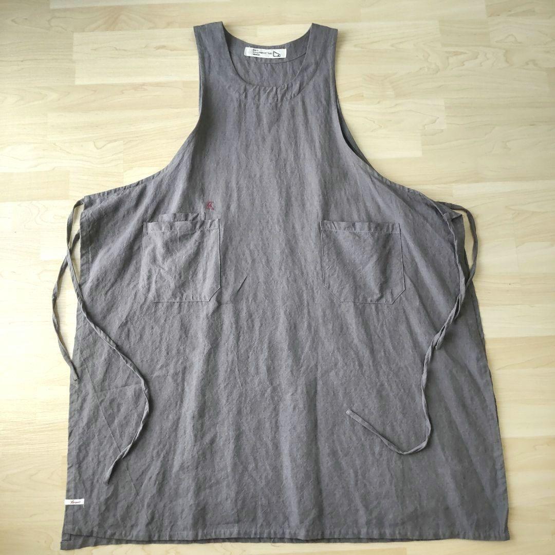 kapoc TABARD　エプロン　ドレスエプロン　ワンピース　割烹着