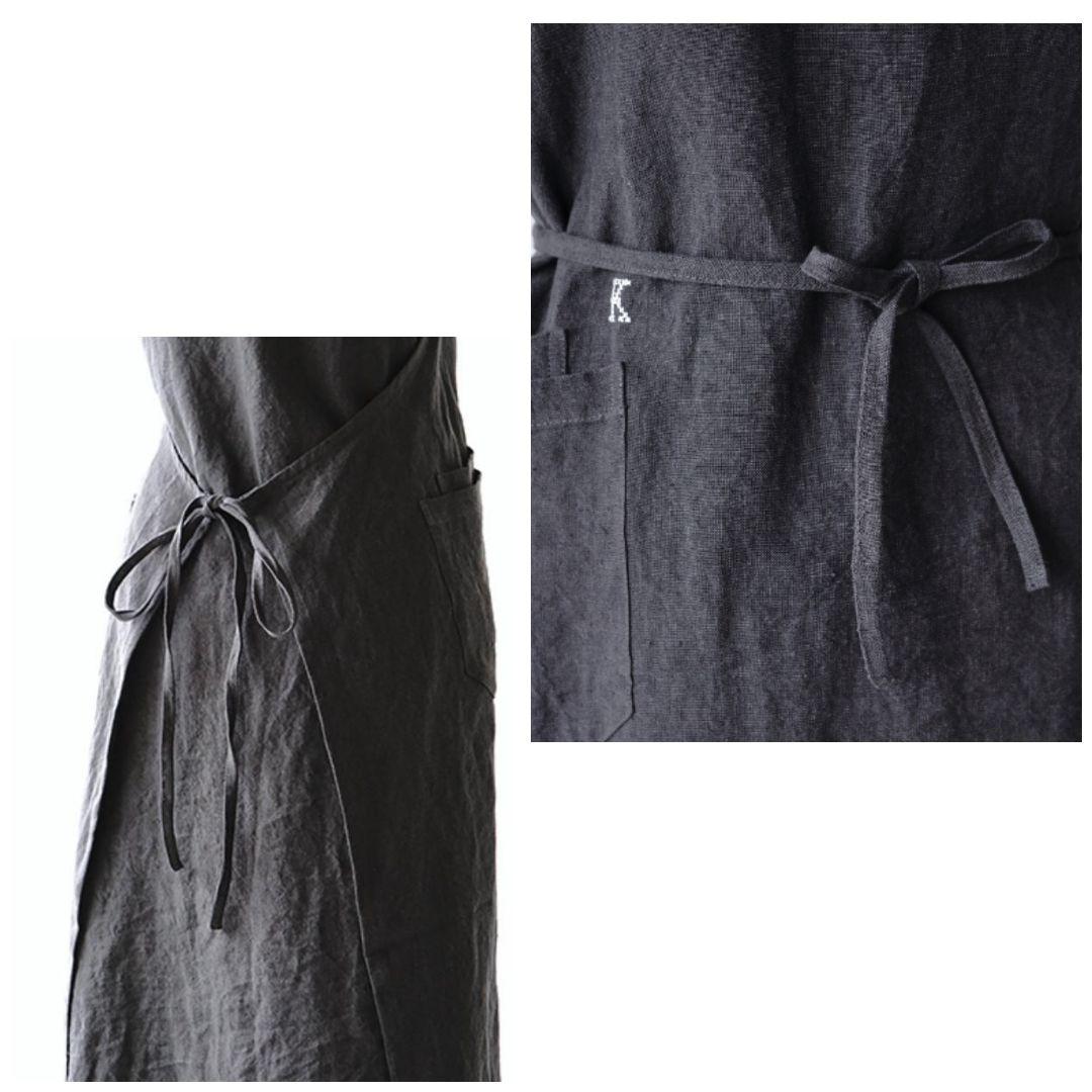 kapoc TABARD　エプロン　ドレスエプロン　ワンピース　割烹着