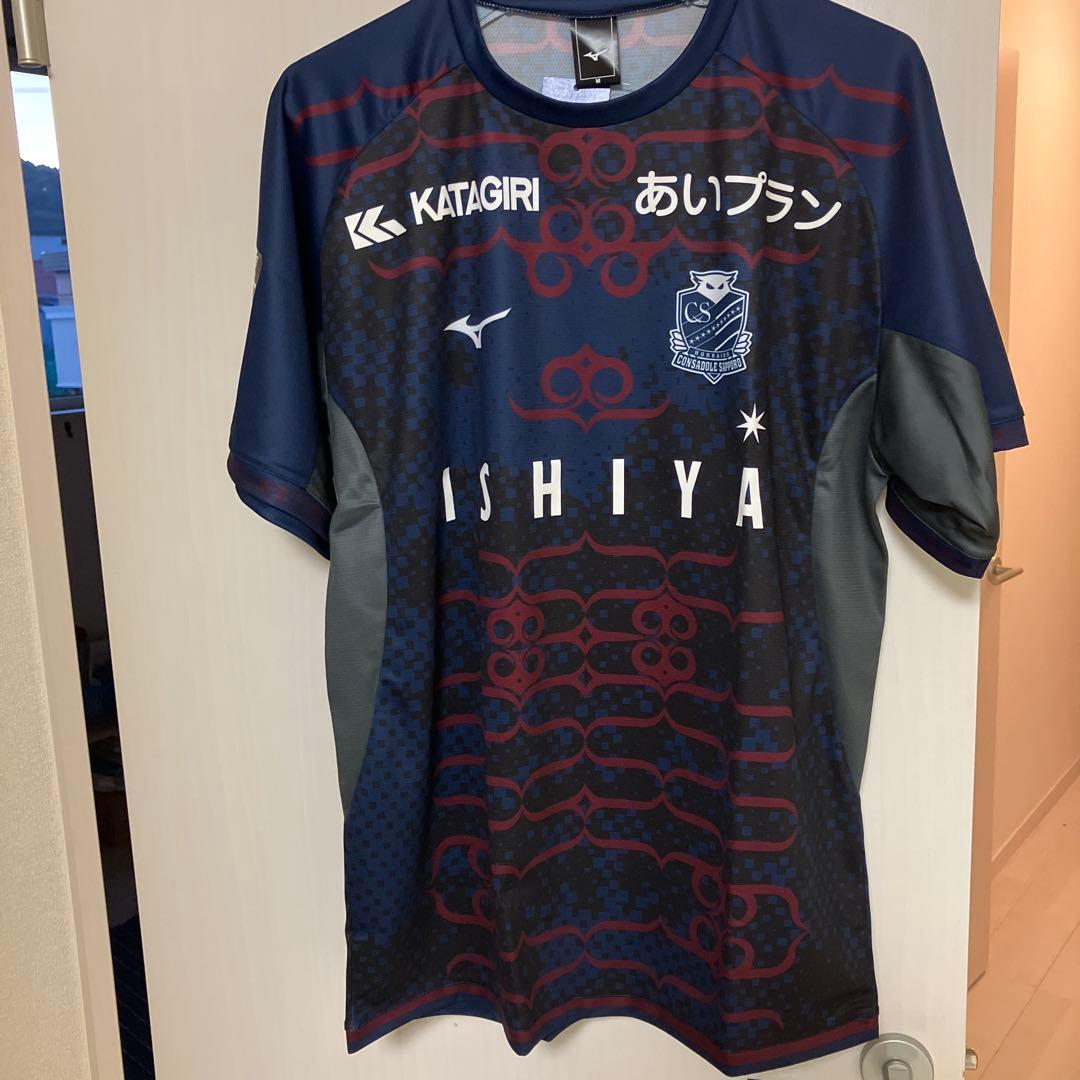 未使用　コンサドーレ札幌　アウェイ　Mizuno サッカーシャツ M