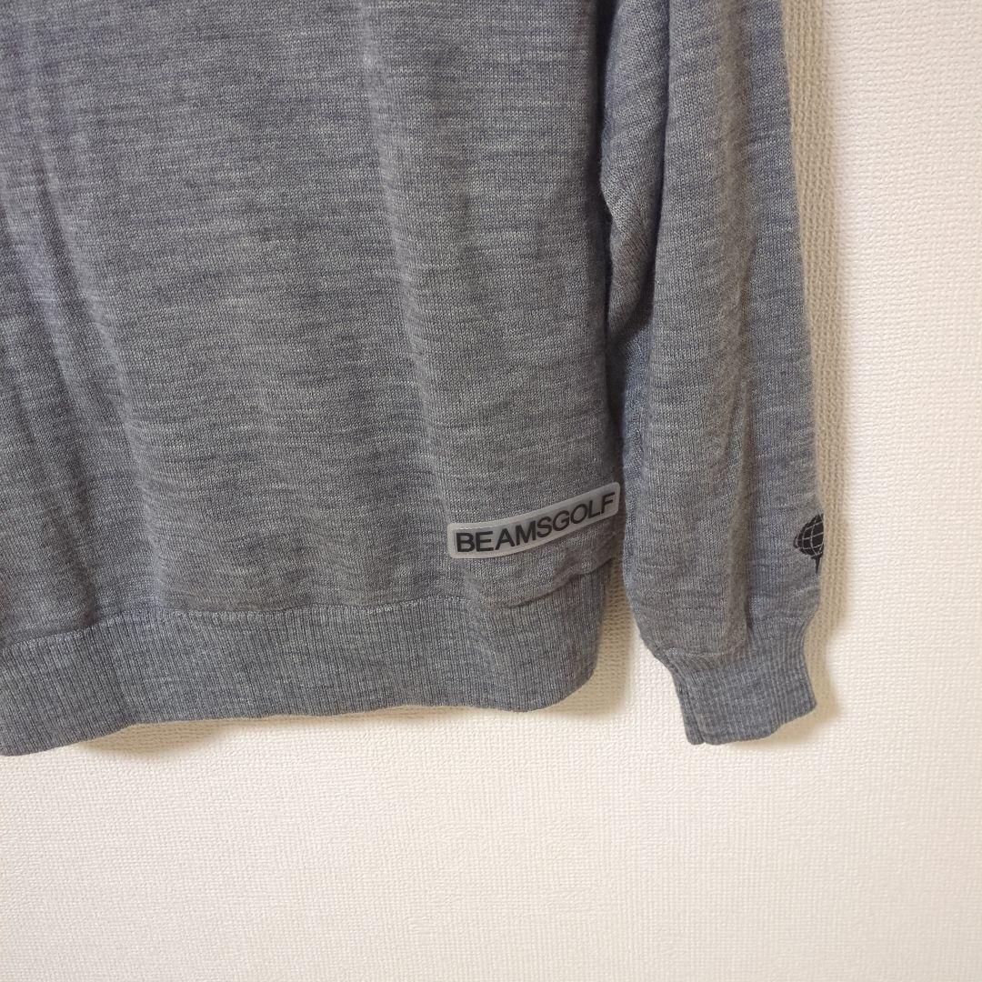 ★美品★BEAMSGOLF　BMG ニットフルジップパーカー　サイズ　L