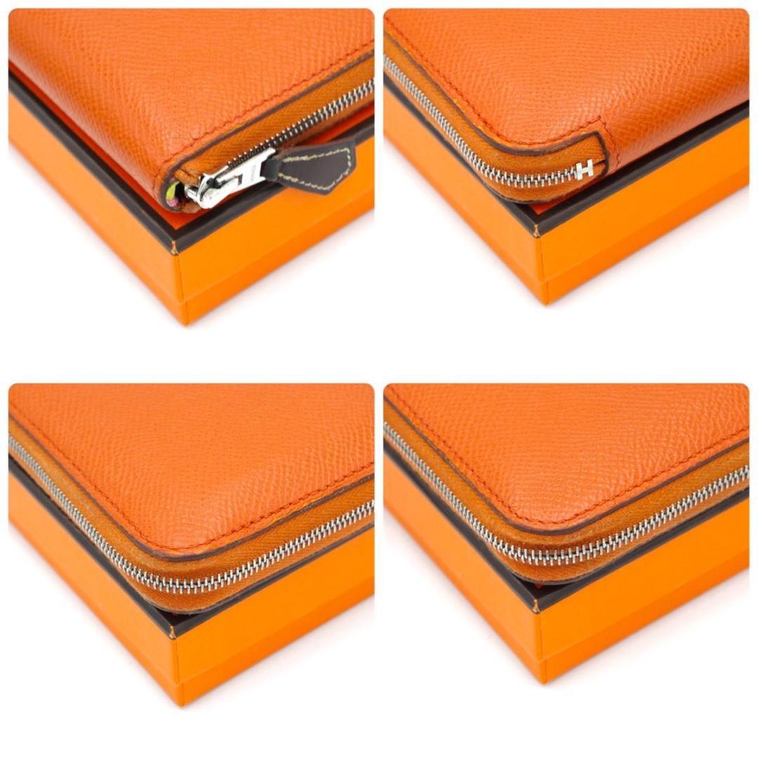 エルメス アザップ コンパクト オレンジ ケース ヴォーエプソン