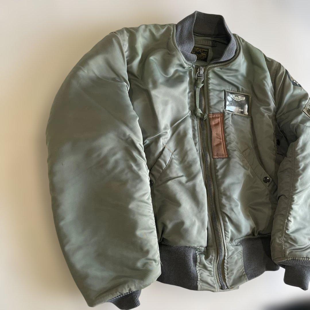 バズリクソン MA-1 1st 最初期型 レプリカ 復刻 旧M品番 良品 S