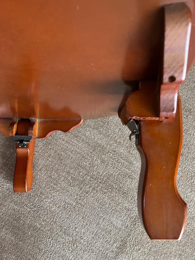 i*i様 90cm 木製ちゃぶ台 折りたたみ 円卓 丸テーブル 座卓 昭和レトロ