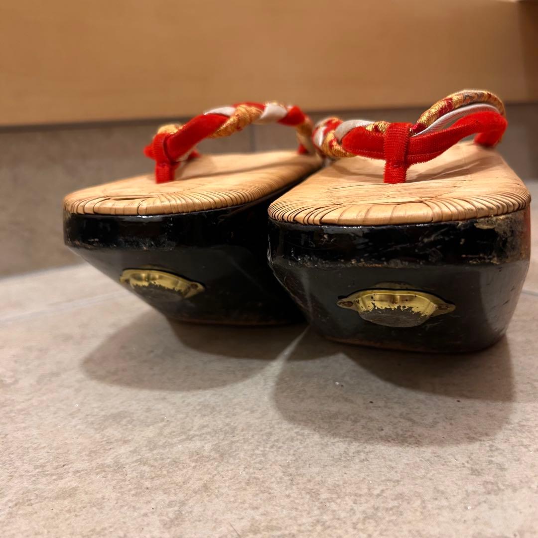 七五三　下駄　ぽっくり　こっぽり　ぽっくり下駄