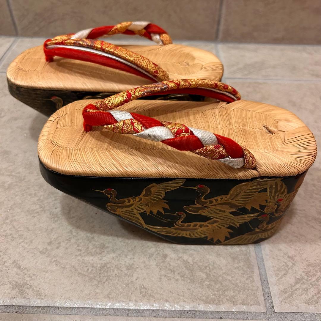 七五三　下駄　ぽっくり　こっぽり　ぽっくり下駄