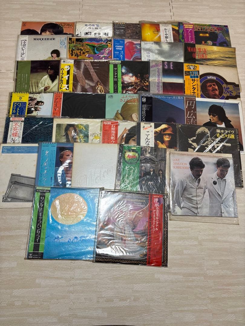 レコード　LP まとめ　32点セット　サンタナ ビートルズ