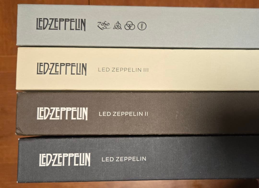 レコード　LED ZEPPELIN BOX I, II, III,IV４セット