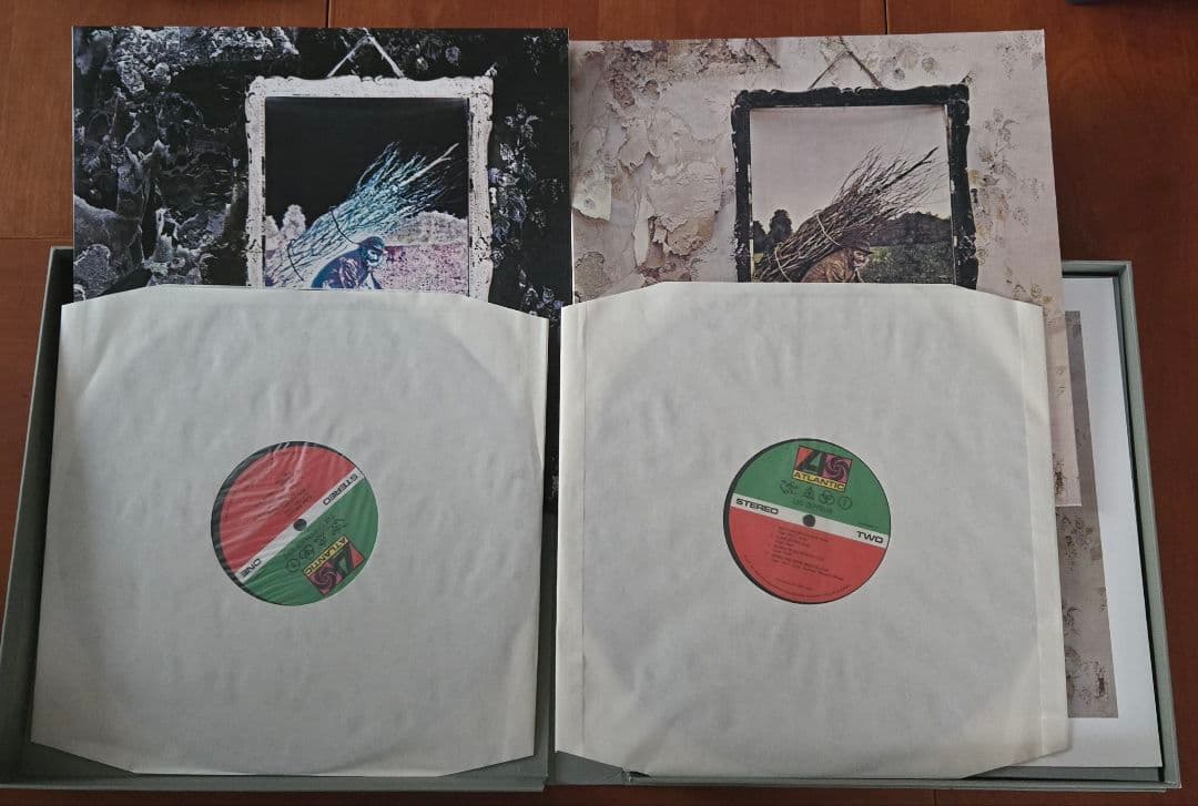 レコード　LED ZEPPELIN BOX I, II, III,IV４セット