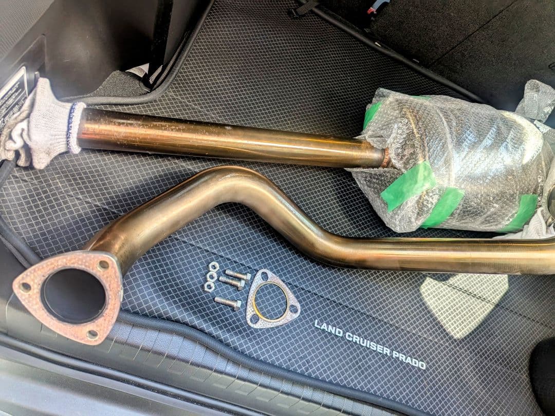 150プラド　ガナドールマフラー