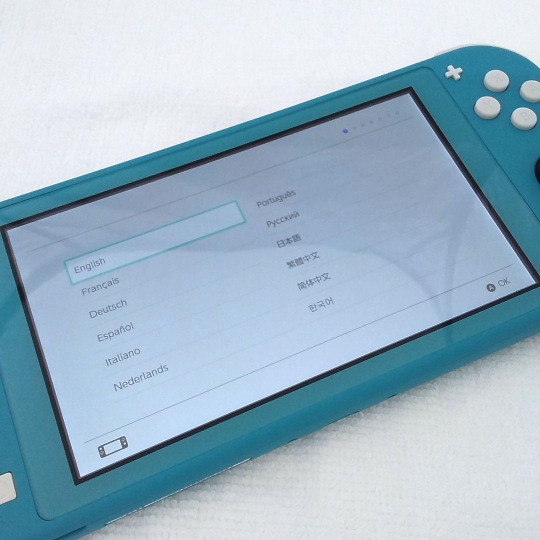 Nintendo Switch Lite 本体 ターコイズブルー 充電器付き