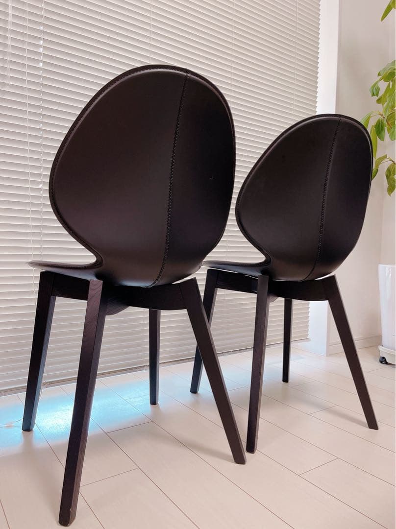 BASIL ダイニングチェアCS1348 P15L315/2脚セット