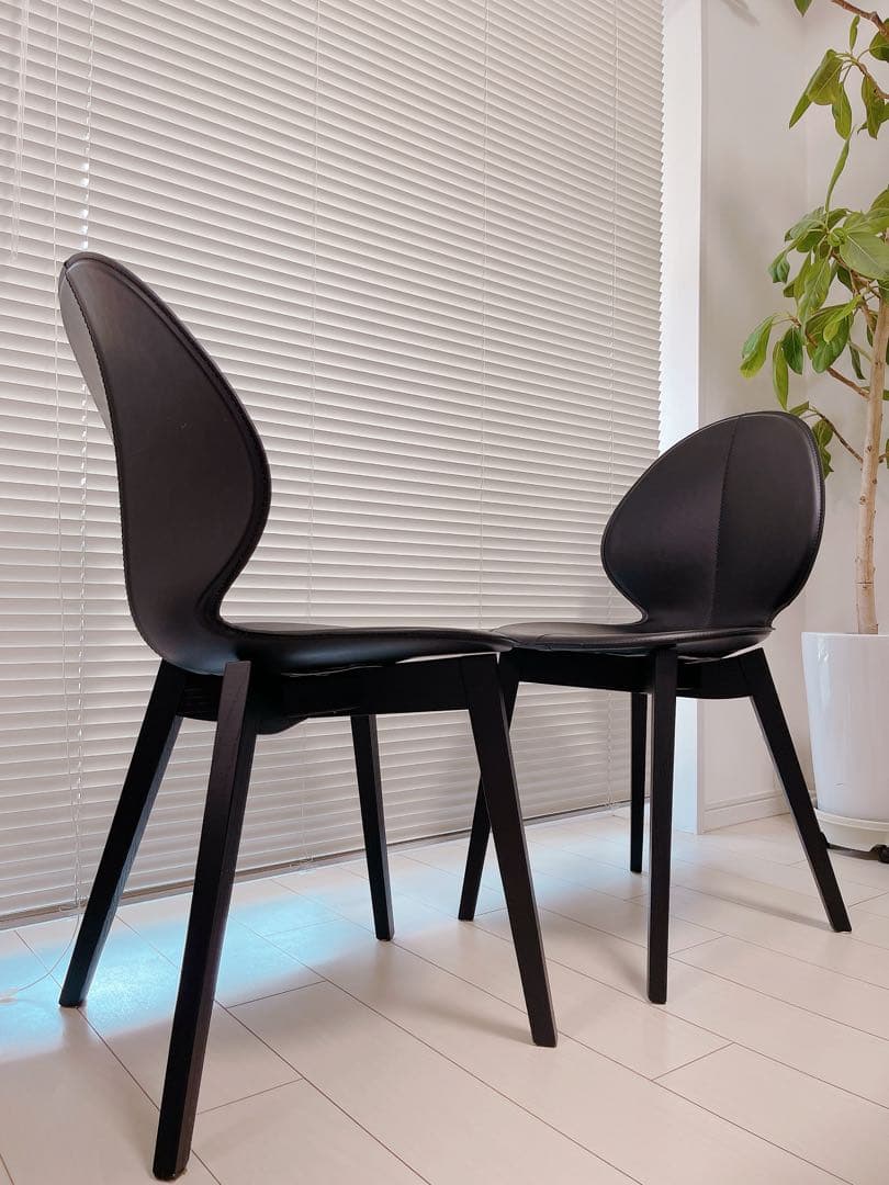 BASIL ダイニングチェアCS1348 P15L315/2脚セット