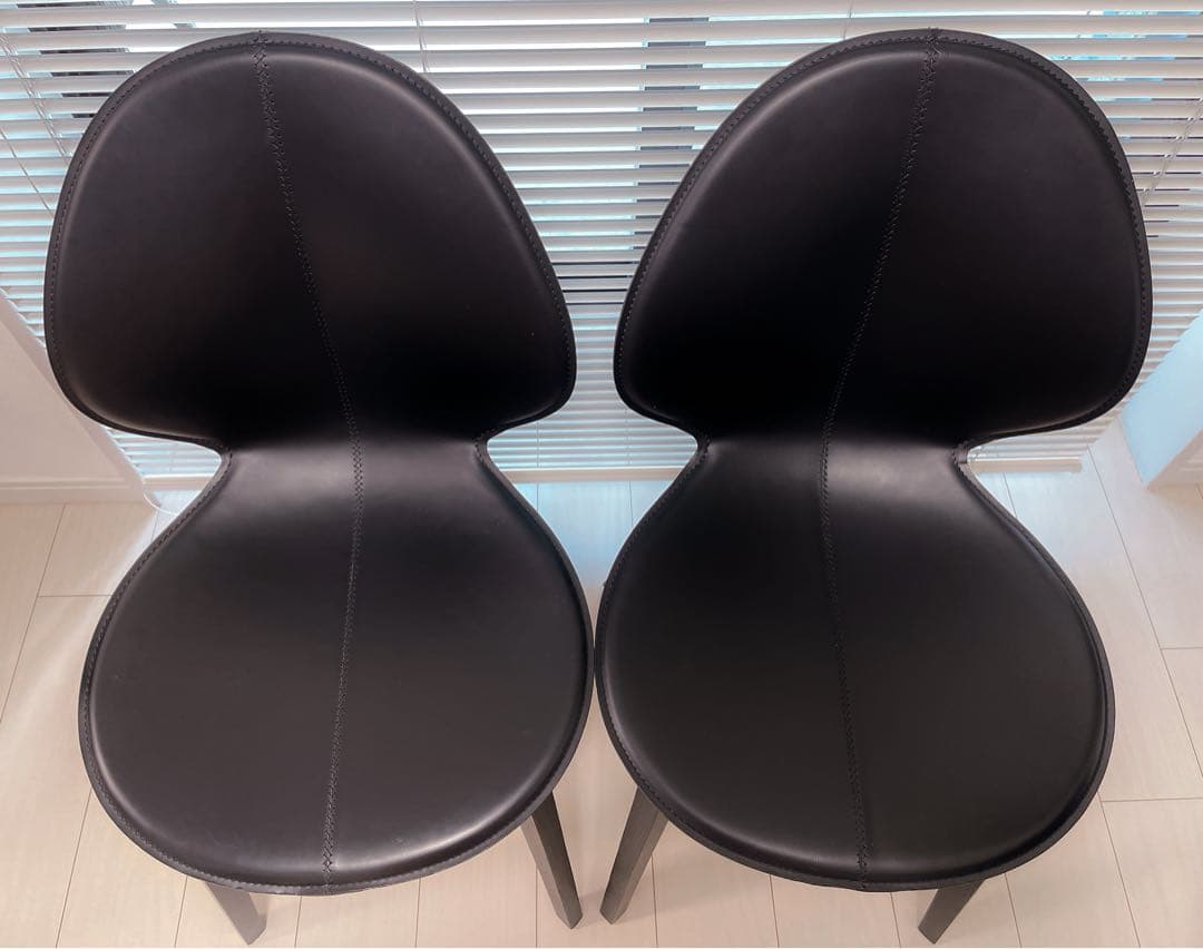 BASIL ダイニングチェアCS1348 P15L315/2脚セット