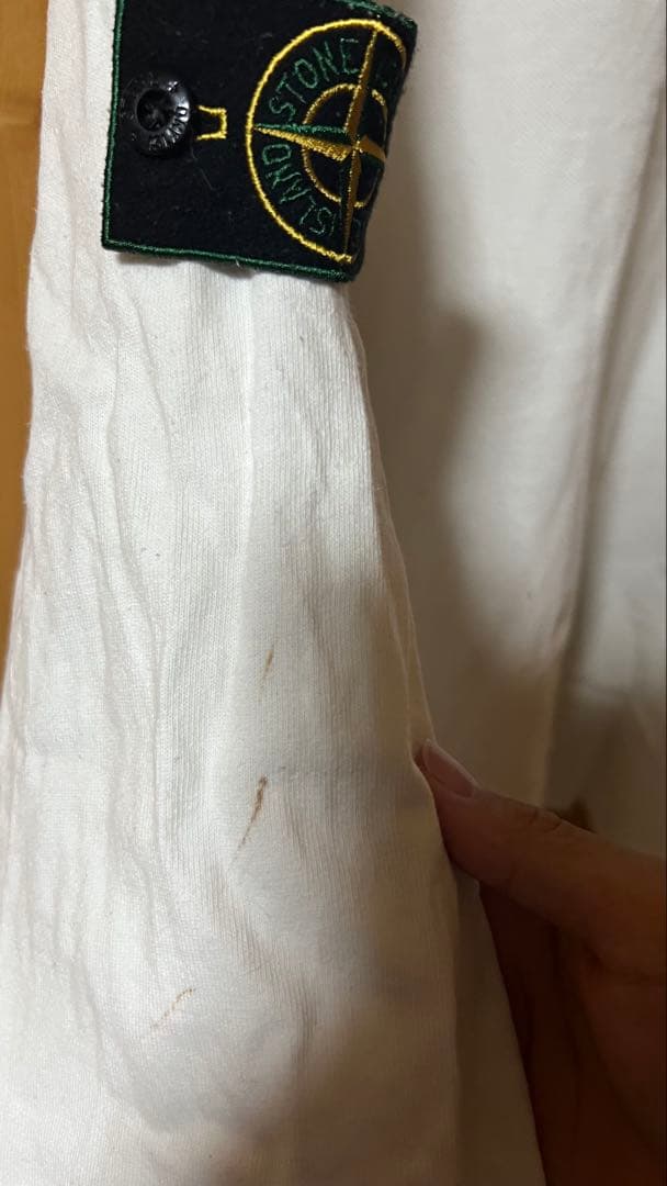 ストーンアイランド ホワイト 90s stone archive