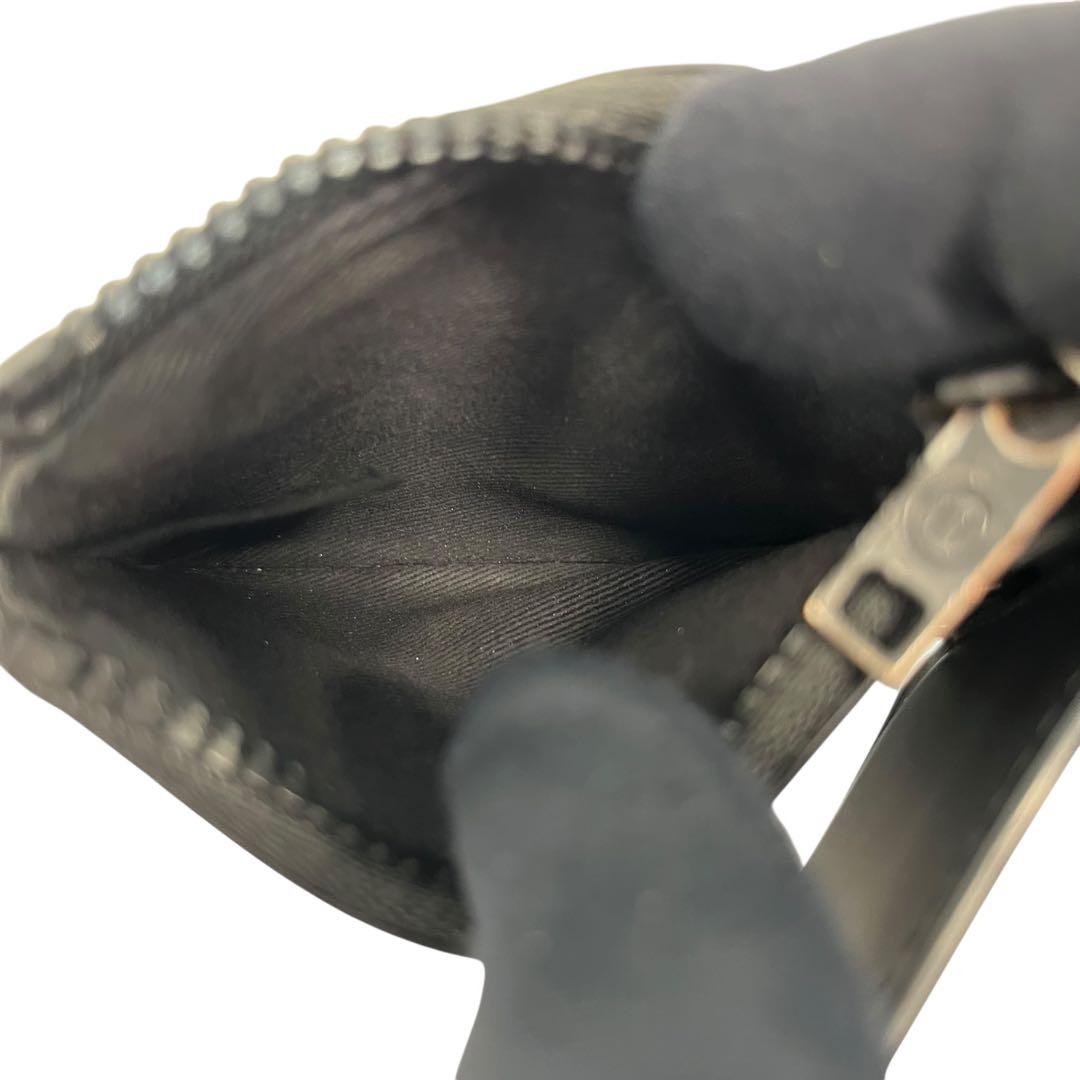 極美✨メゾンマルジェラ マネークリップ 札入れ 4ステッチ レザー ブラック