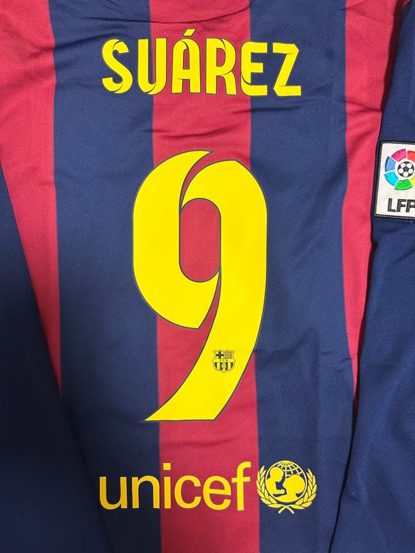 FCバルセロナ SUÁREZ 長袖　ユニフォーム　Barcelona kit