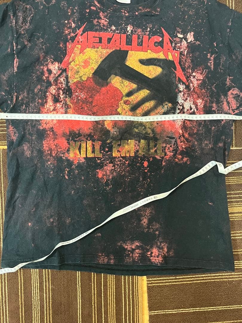 00s LLICA Hanes XL KILL'EM ALL 総柄