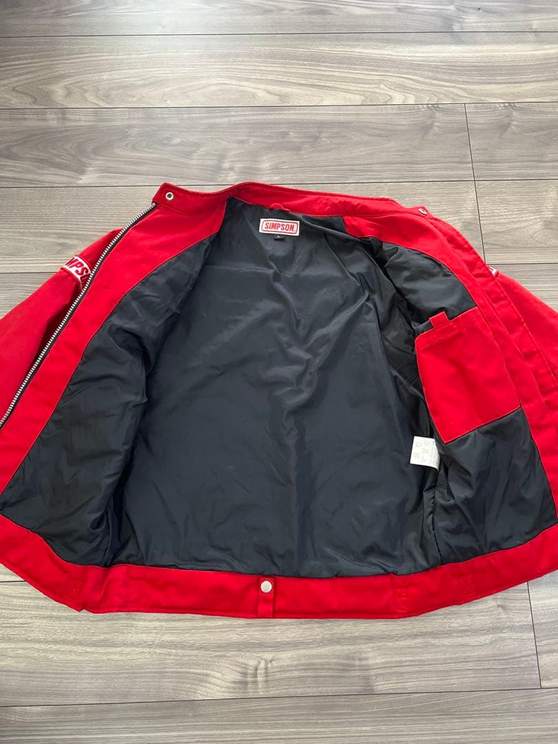 SIMSPON レッドジャケット Lサイズ
