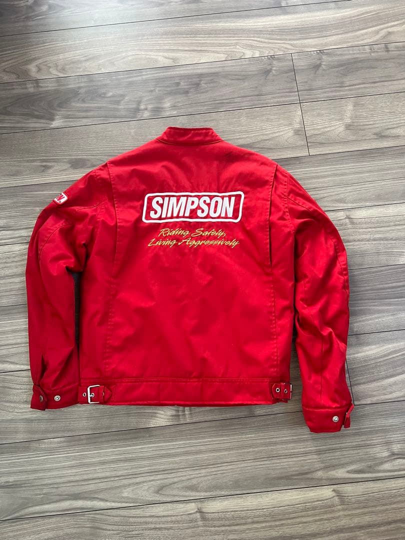 SIMSPON レッドジャケット Lサイズ