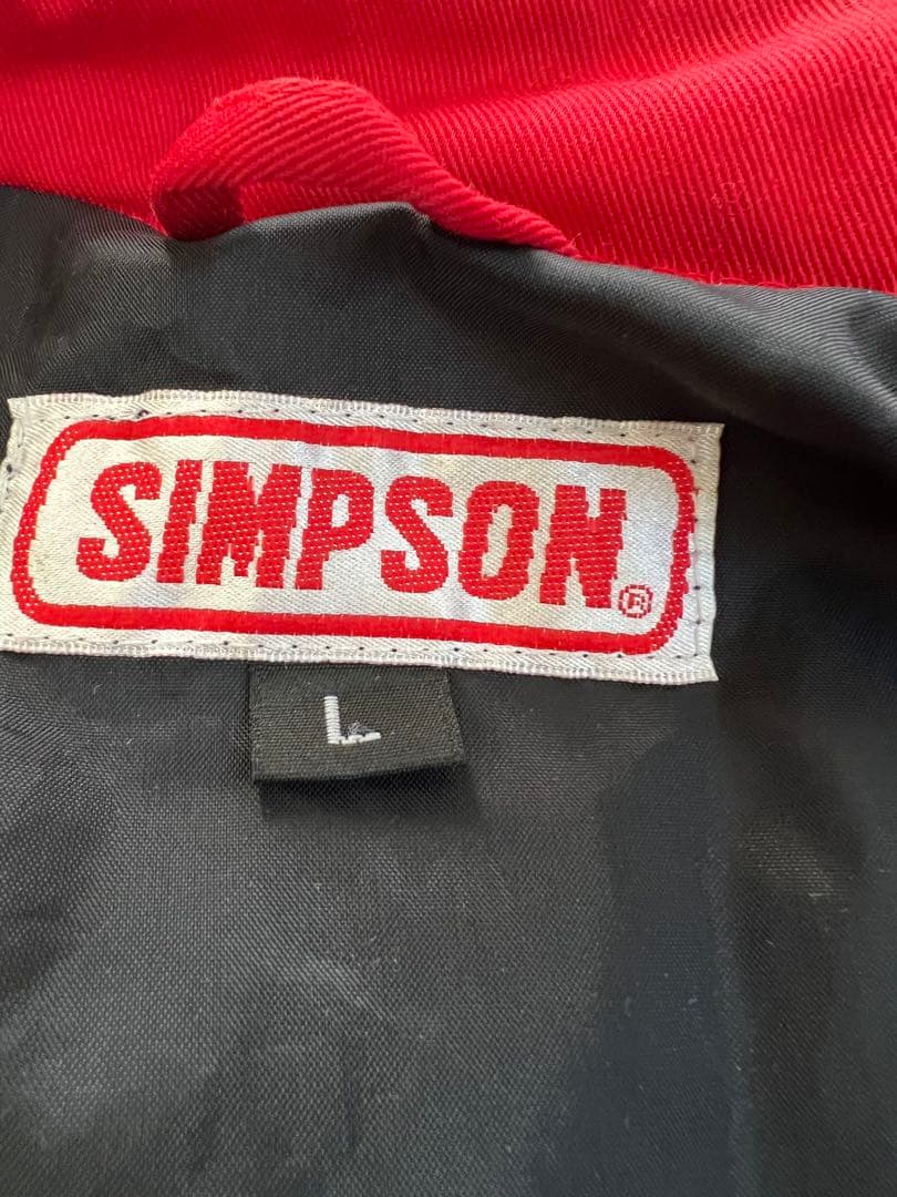 SIMSPON レッドジャケット Lサイズ