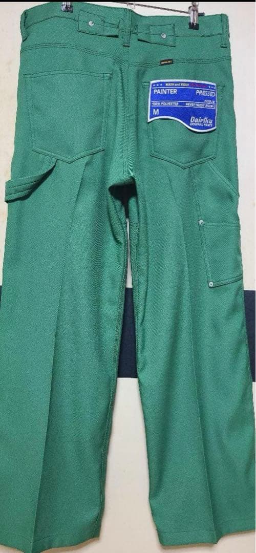 Dairiku ダイリク 22ss パンツ　スタプレ　緑