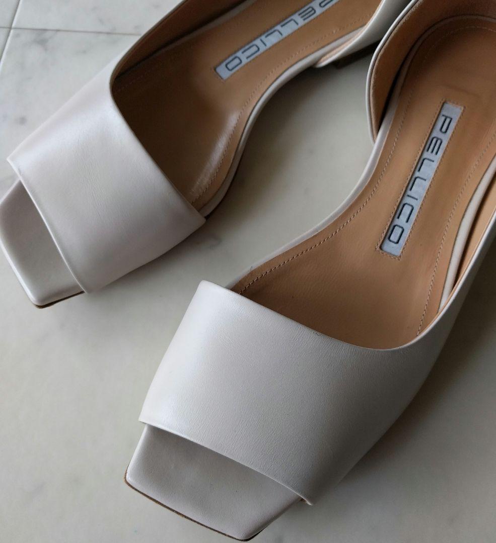 PELLICO ペリーコ　オープン トゥ フラット パンプス