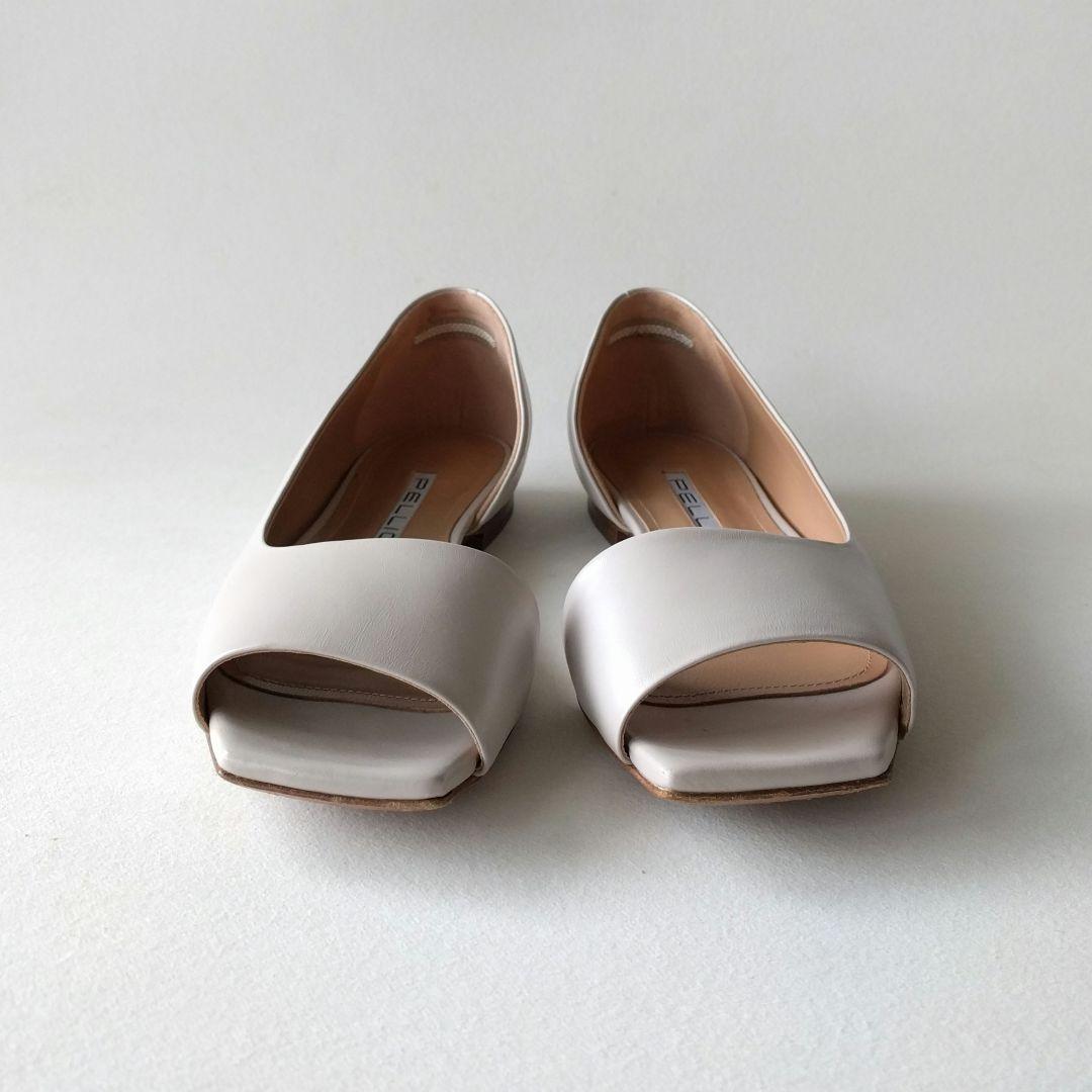 PELLICO ペリーコ　オープン トゥ フラット パンプス