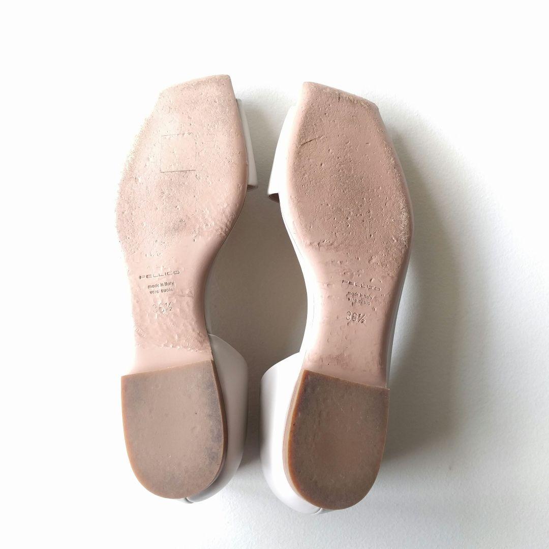 PELLICO ペリーコ　オープン トゥ フラット パンプス