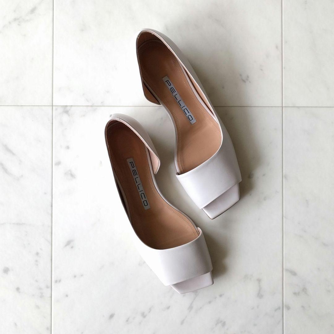 PELLICO ペリーコ　オープン トゥ フラット パンプス