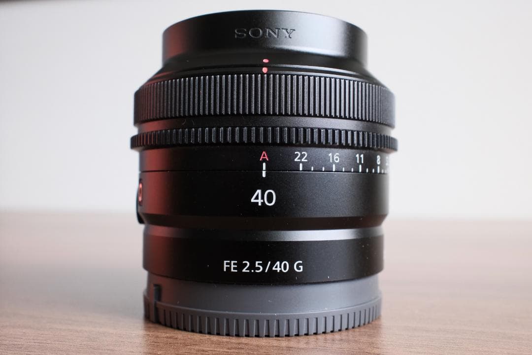 ソニー FE 40mm F2.5G