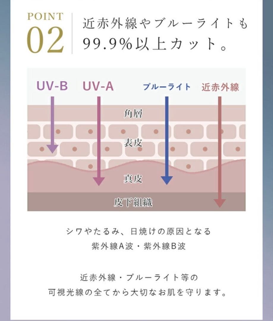 芦屋ロサブラン　100%完全遮光晴雨兼用まミドルシングルフリル55cm