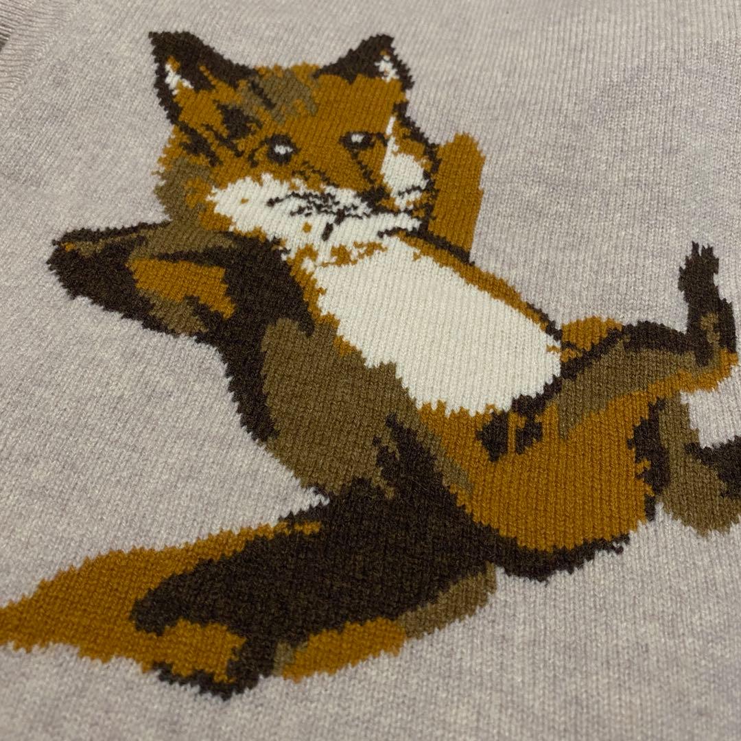 マフラー　ショール　ストール　メゾンキツネ　MAISON KITSUNE