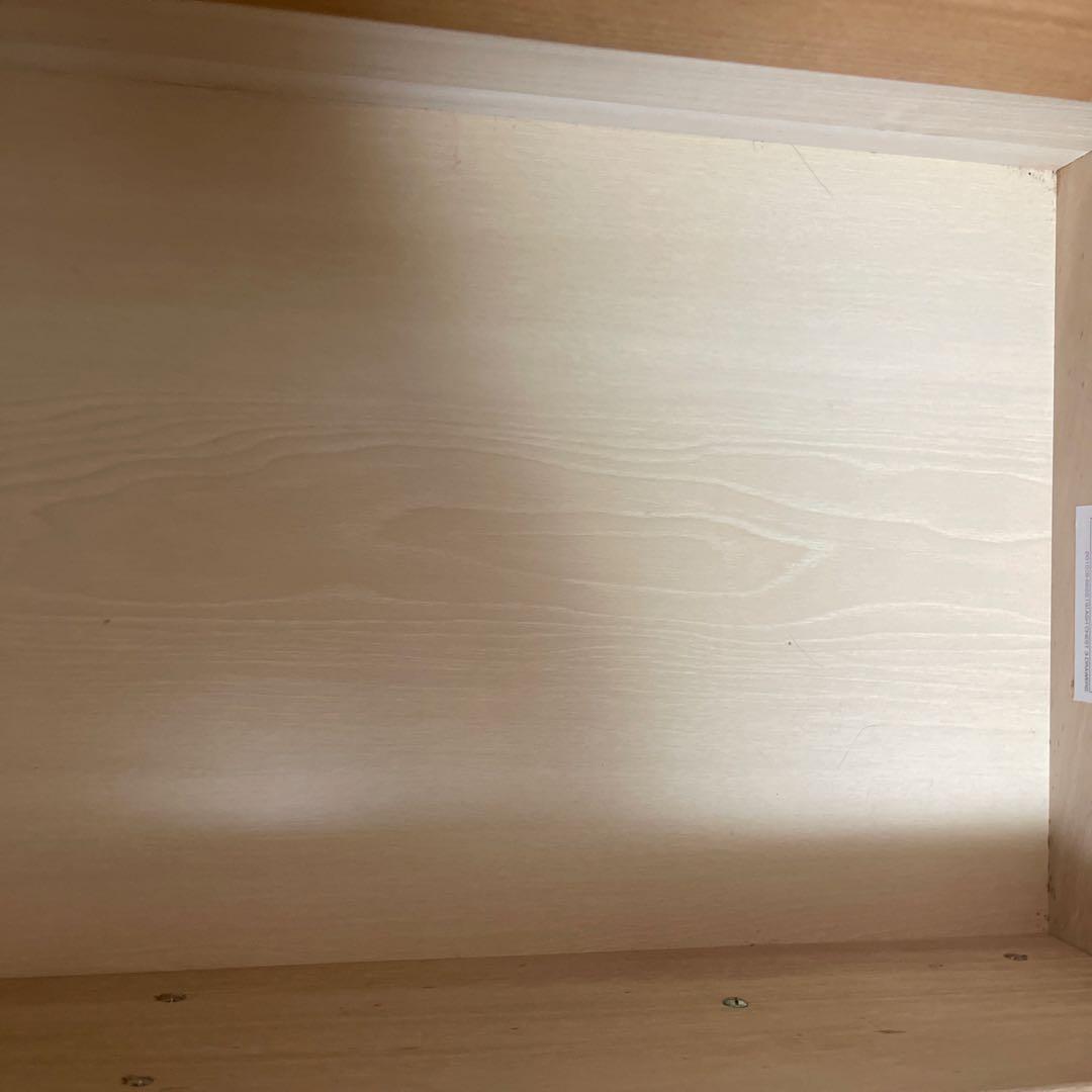 廃盤品のため早い者勝ち❗️無印良品　ナチュラルウッド 3段チェスト　箪笥