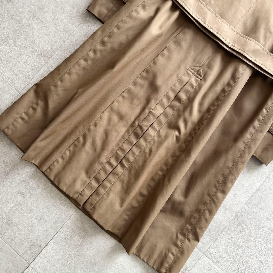 バーバリーロンドン　トレンチコート　ノバチェック　ライナー　ベージュ　38