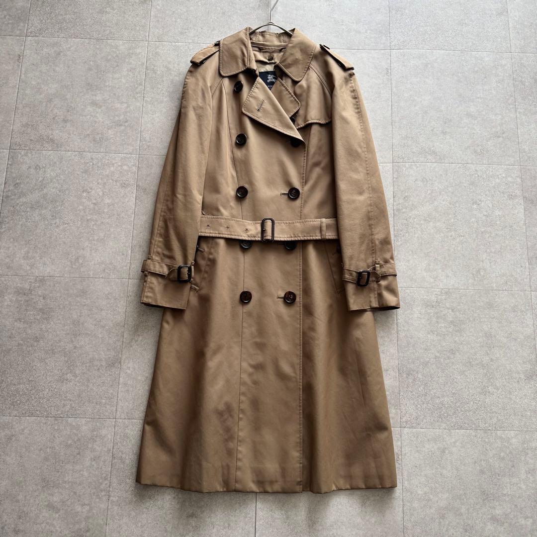 バーバリーロンドン　トレンチコート　ノバチェック　ライナー　ベージュ　38
