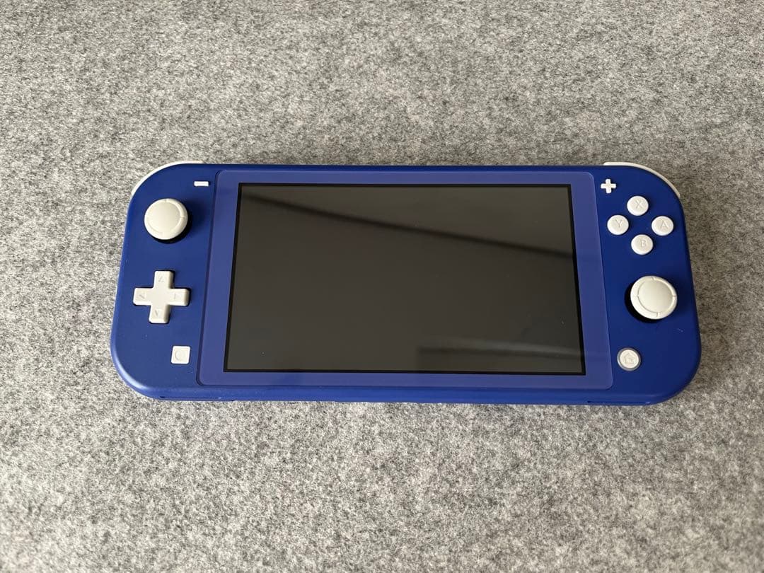 nintendo switch lite ブルー