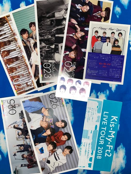 キスマイ CD グッズ 団扇 会報 Kis-My-Ft2 ペンライト