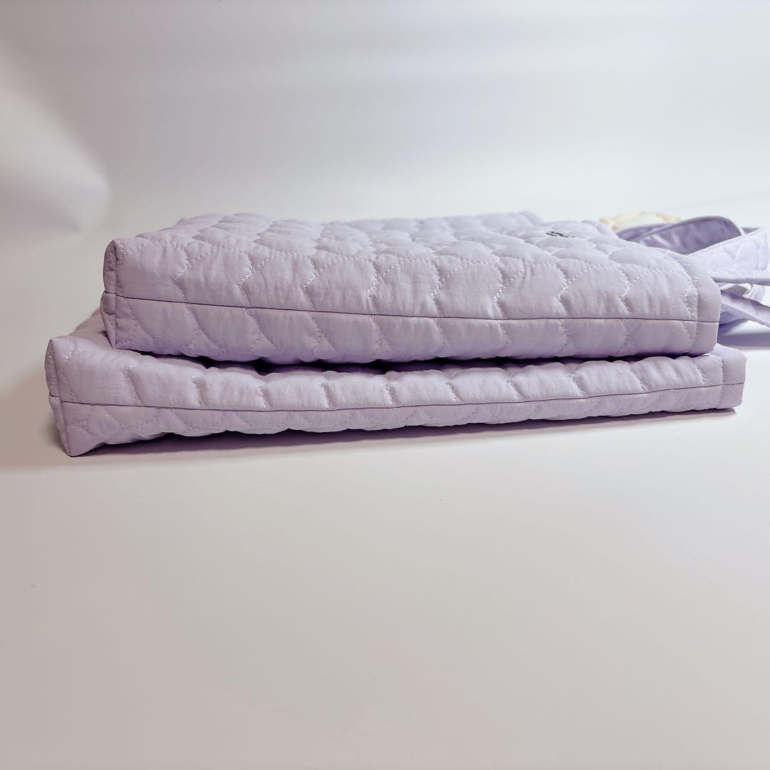 みっき様　ヌビ　ハート　キルト　レッスンバッグ　上履き袋　体操着袋　ハンドメイド