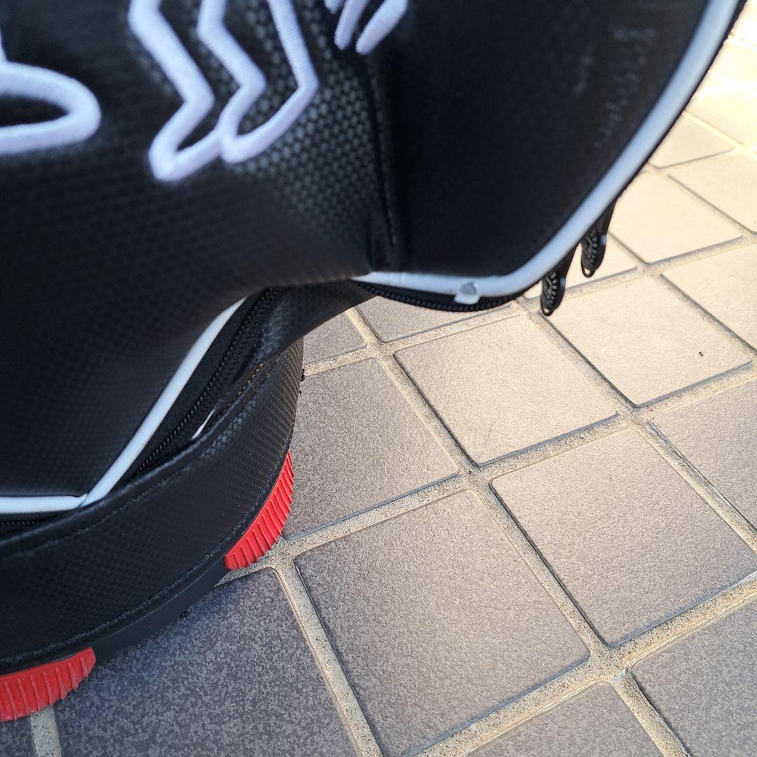 キース・ヘリング キャディバッグ 黒/白