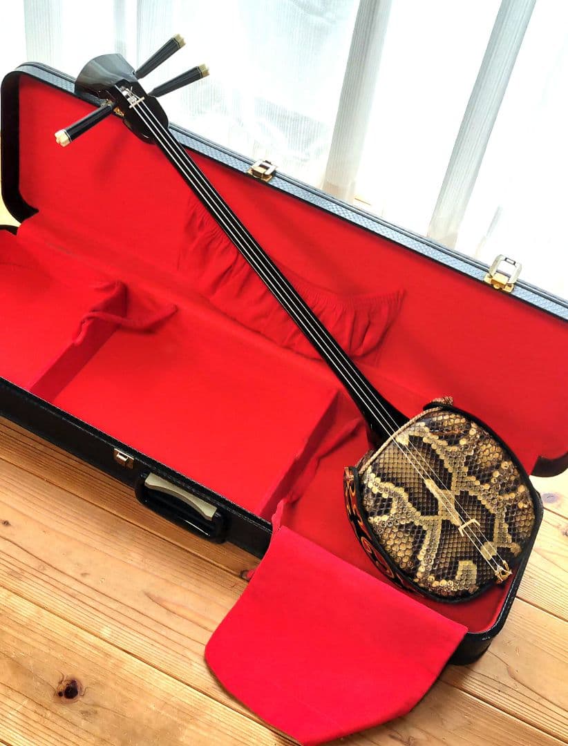 またよし 黒木 三線 チーガの桃原 一枚張り、