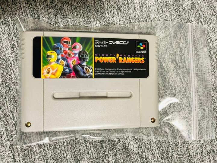 sfc マイティモーフィン　パワーレンジャー