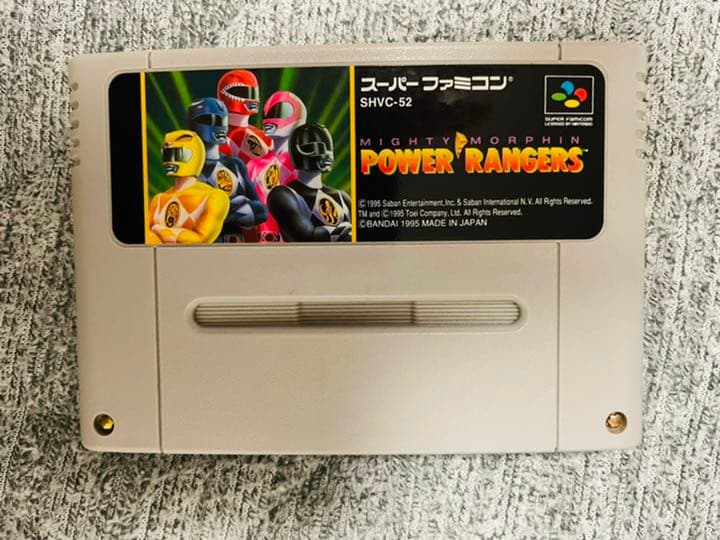 sfc マイティモーフィン　パワーレンジャー