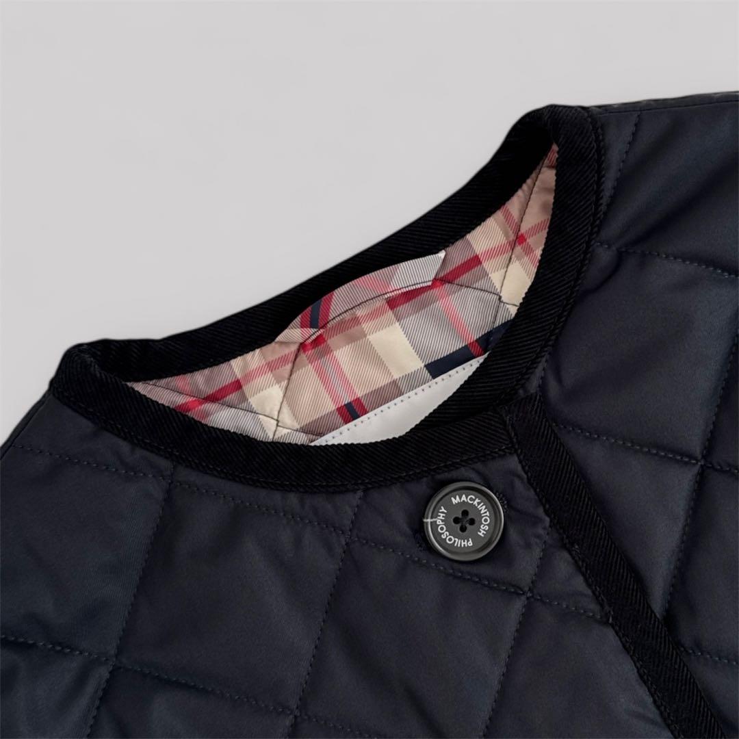 マッキントッシュフィロソフィー　キルティング ロングコート　S M ロイトン