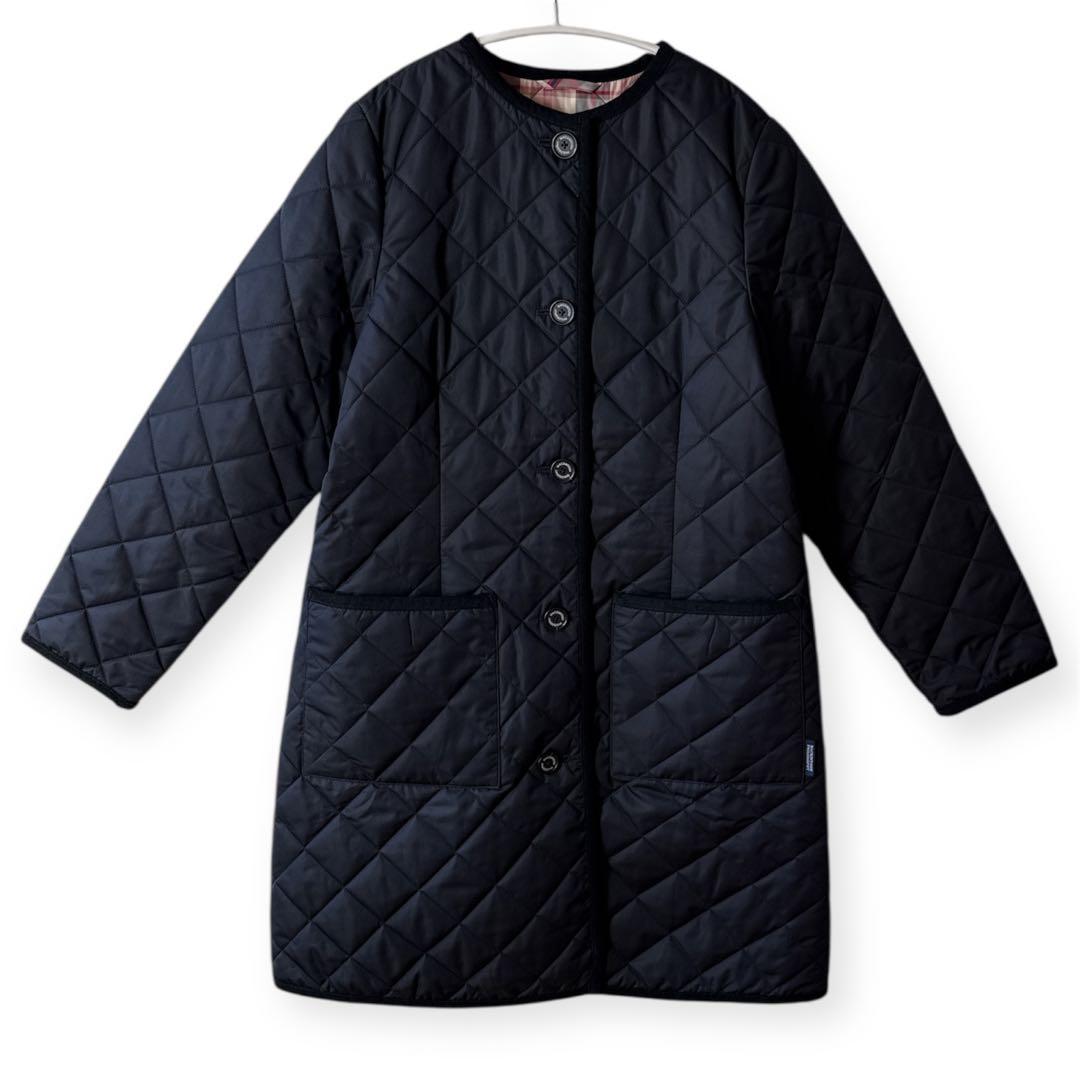 マッキントッシュフィロソフィー　キルティング ロングコート　S M ロイトン