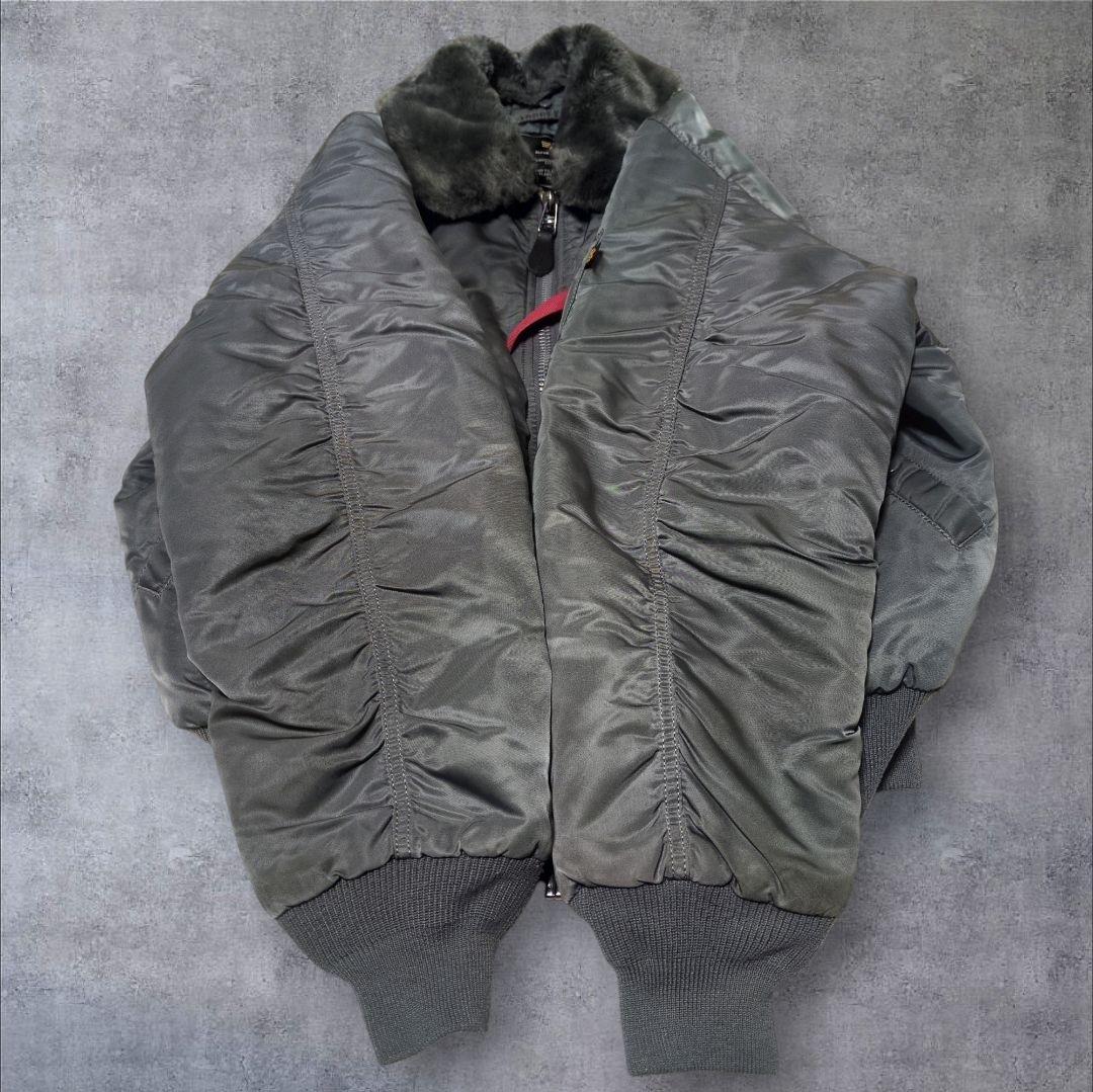 アルファインダストリーズ B-15 USスペック フライトジャケット L 短丈