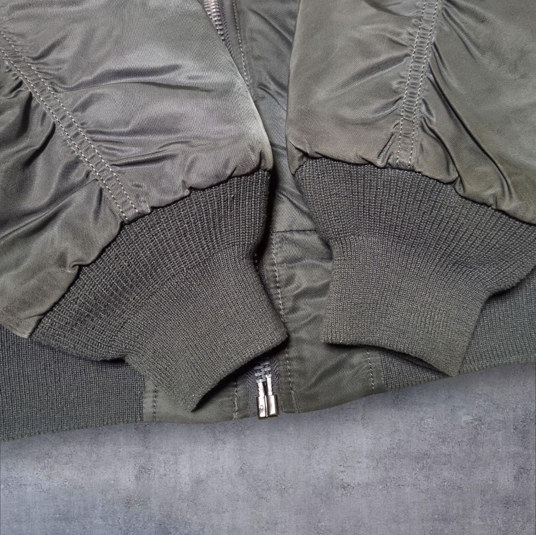 アルファインダストリーズ B-15 USスペック フライトジャケット L 短丈