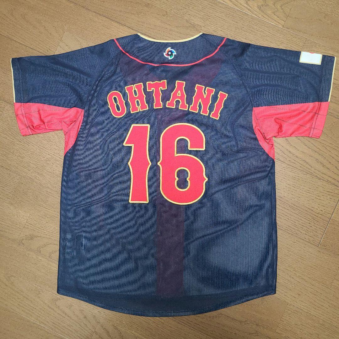 WBC 2023 大谷翔平 レプリカユニフォーム #16 ビジター/S　刺繍